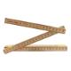 Wooden folding ruler 2M with 12 joints birch (class III)